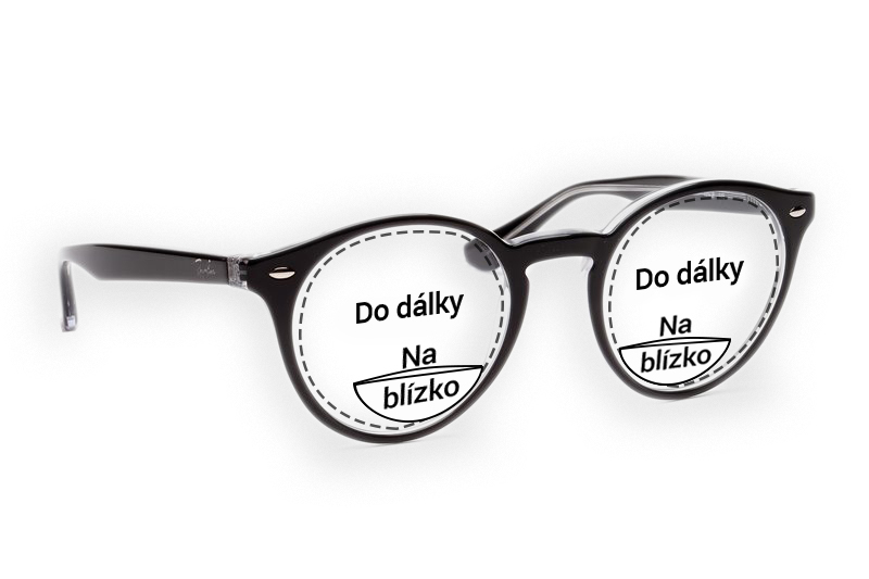 Bifokální brýlové čočky