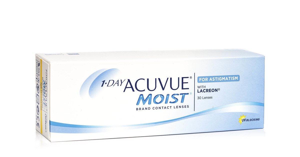1-DAY Acuvue Moist for Astigmatism (30 Linsen)