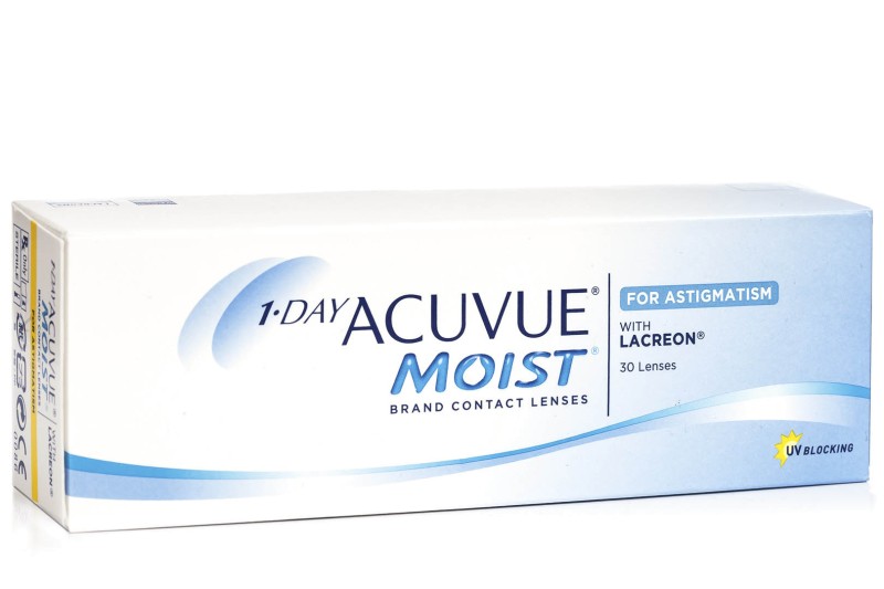 Johnson &amp; Johnson 1-DAY Acuvue Moist for Astigmatism (30 φακοί) Ημερήσιοι Μυωπίας Υπερμετρωπίας Αστιγματικοί φωτογραφία