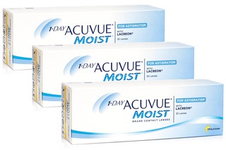 1-DAY Acuvue Moist for Astigmatism (90 lentilles)