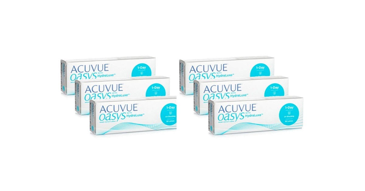 Image of Acuvue Oasys 1-Day with HydraLuxe (180 Linsen)