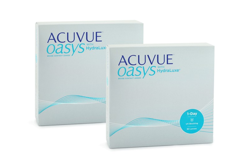 Johnson &amp; Johnson Acuvue Oasys 1-Day with HydraLuxe (180 φακοί) Ημερήσιοι Μυωπίας Υπερμετρωπίας φωτογραφία