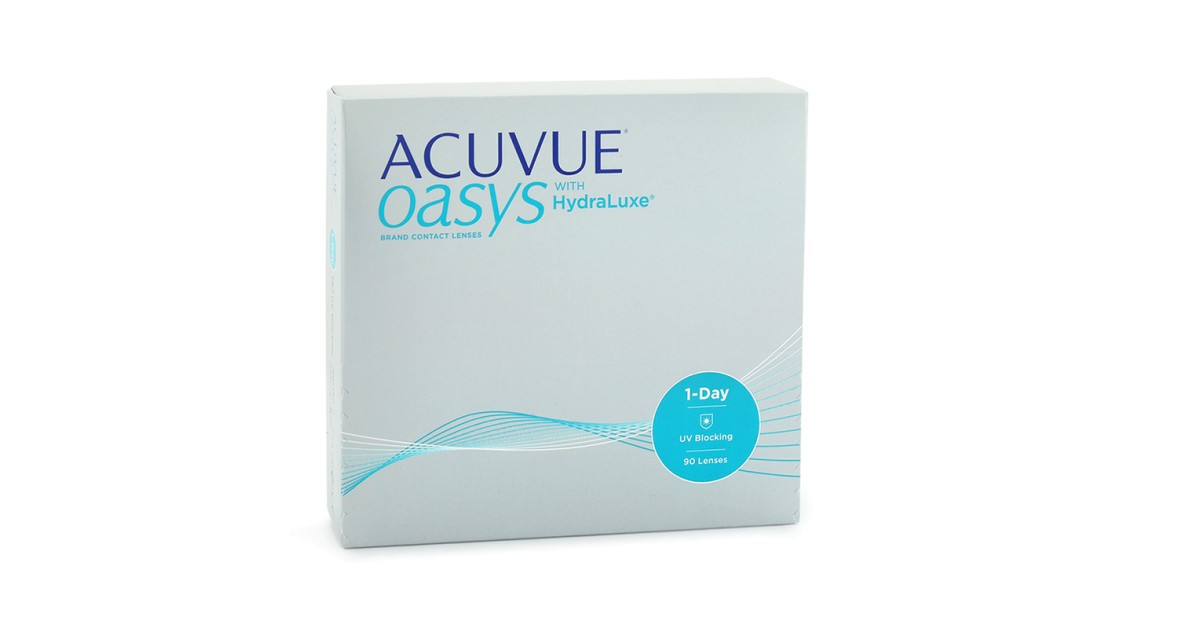 Image of Acuvue Oasys 1-Day with HydraLuxe (90 Linsen)