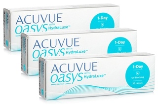 Acuvue Oasys 1-Day with HydraLuxe (90 čoček)