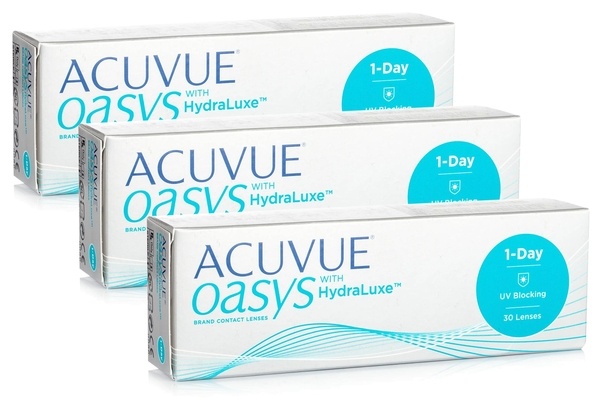 E-shop Johnson & Johnson Acuvue Oasys 1-Day with HydraLuxe (90 šošoviek)