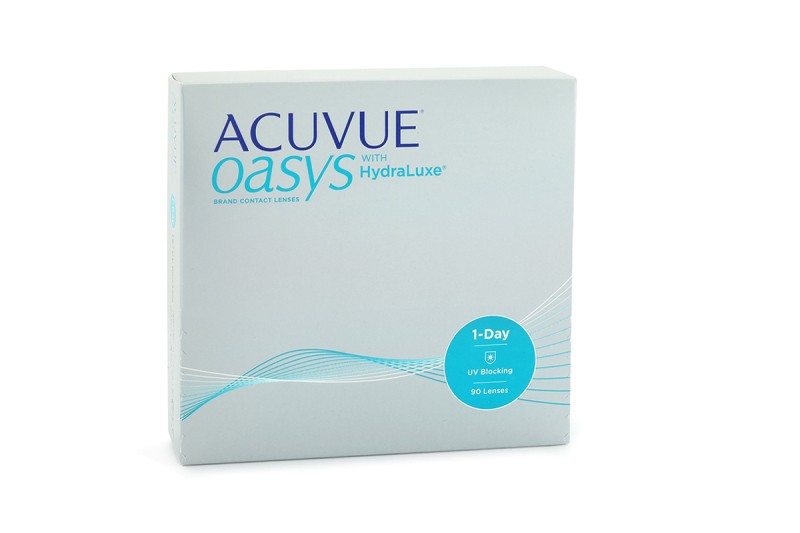 Johnson &amp; Johnson Johnson &amp; Johnson Acuvue Oasys 1-Day with HydraLuxe (90 φακοί) Ημερήσιοι Μυωπίας Υπερμετρωπίας