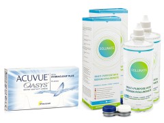 Acuvue Oasys (6 лещи) + 2 x Solunate Multi-Purpose 400 ml с кутия