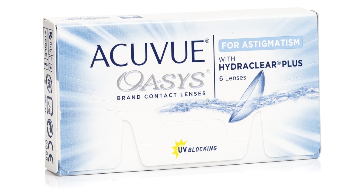 Acuvue Oasys for Astigmatism (6 linser)
