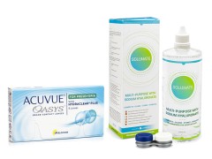 Acuvue Oasys for Presbyopia (6 lenses) + Solunate Multi-Purpose 400 ml with case