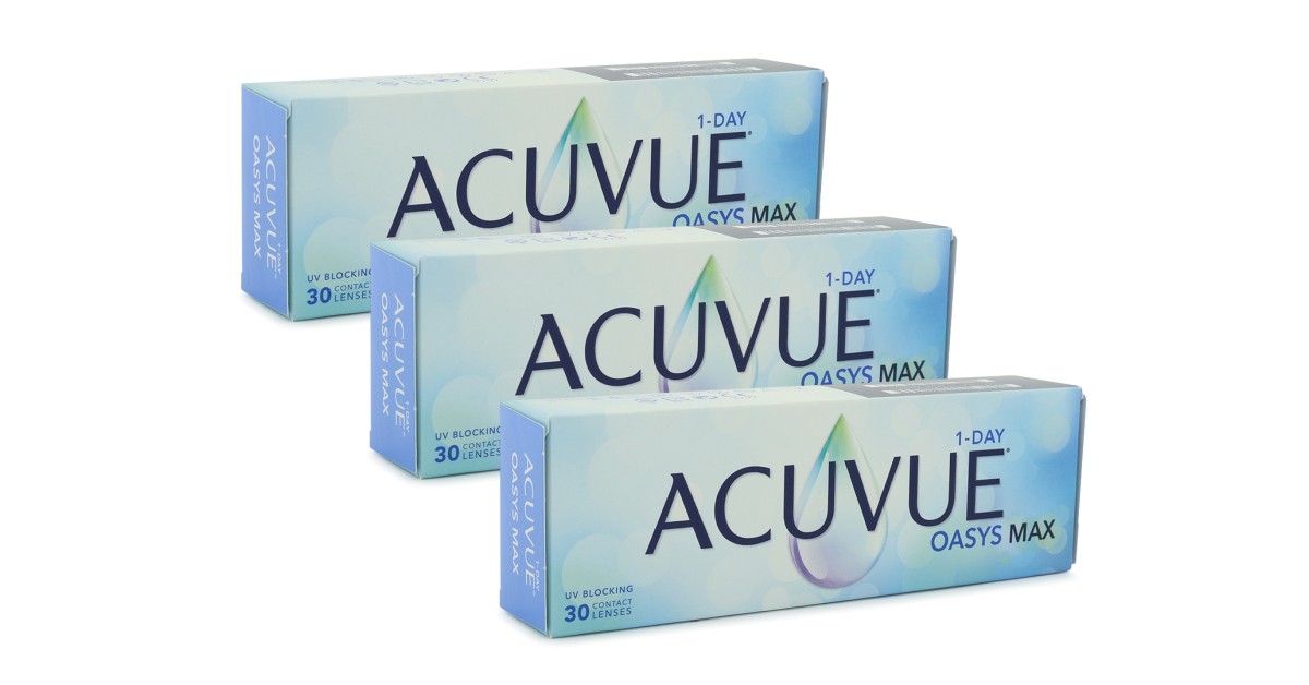 Acuvue Oasys Max 1-Day (90 lenses)