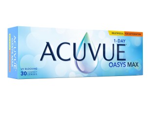 Acuvue Oasys Max 1-Day Multifocal for Astigmatism (30 čoček)