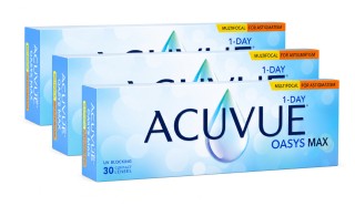 Acuvue Oasys Max 1-Day Multifocal for Astigmatism (90 čoček)