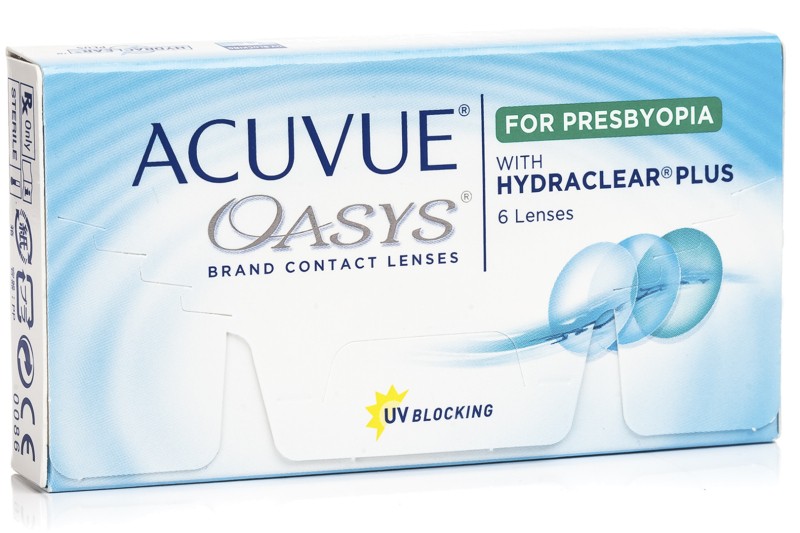 

Acuvue Oasys for Presbyopia (6 lentilles)