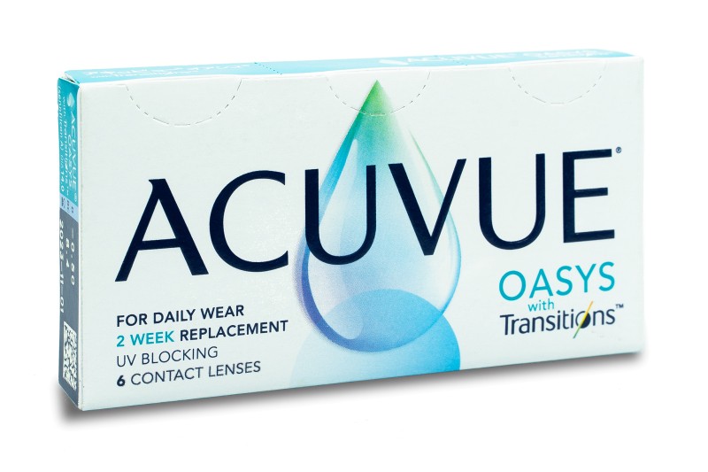 Johnson & Johnson Acuvue Oasys with Transitions (6 φακοί) Δεκαπενθήμεροι Μυωπίας Υπερμετρωπίας