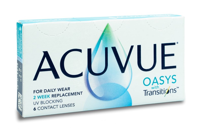 

Acuvue Oasys with Transitions (6 lentilles)