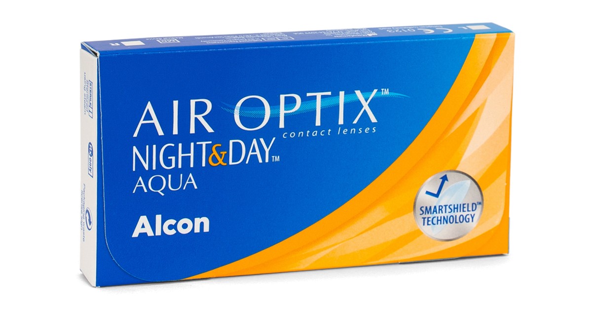 AIR OPTIX  Night & Day Aqua (6 lentilles)