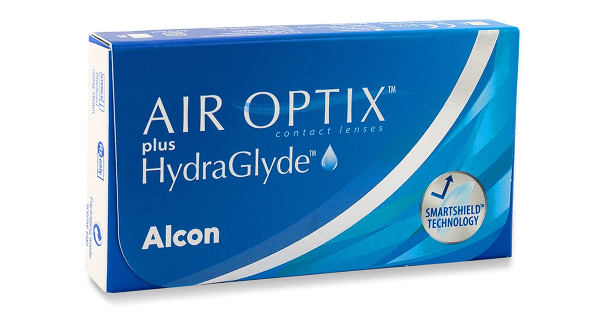 AIR OPTIX  Plus Hydraglyde (3 lentilles)
