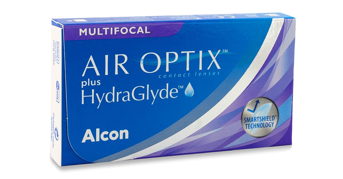 Image of Air Optix Plus Hydraglyde Multifocal (3 Linsen)