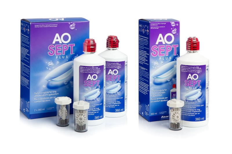 

AOSEPT PLUS 3 x 360 ml avec étuis