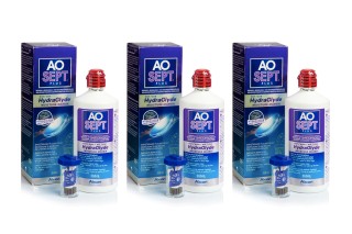 AOSEPT PLUS s Hydraglyde 3 x 360 ml s pouzdry - DE