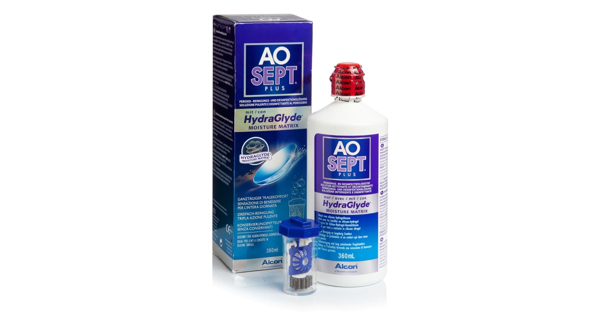 Image of AOSEPT PLUS mit Hydraglyde 360 ml mit Behälter