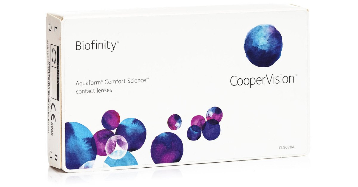 Image of Biofinity CooperVision (3 lenses)