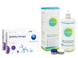 Biofinity Energys CooperVision (6 lentile) + Solunate Multi-Purpose 400 ml cu suport 16213