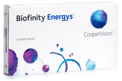 Biofinity Energys (3 lenses) CooperVision Extended Wear Contact Lenses silicone hydrogel single vision