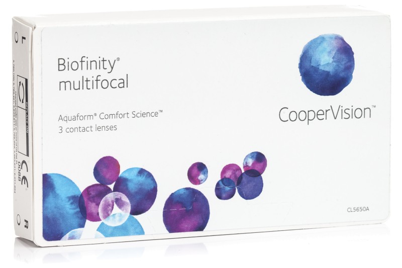

Biofinity Multifocal CooperVision (3 lentilles)