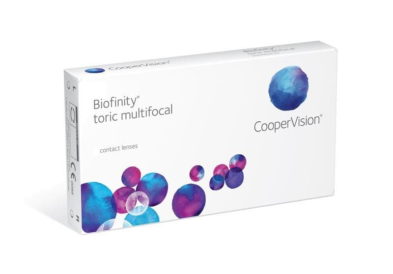 CooperVision Biofinity Toric Multifocal CooperVision (3 šošovky)