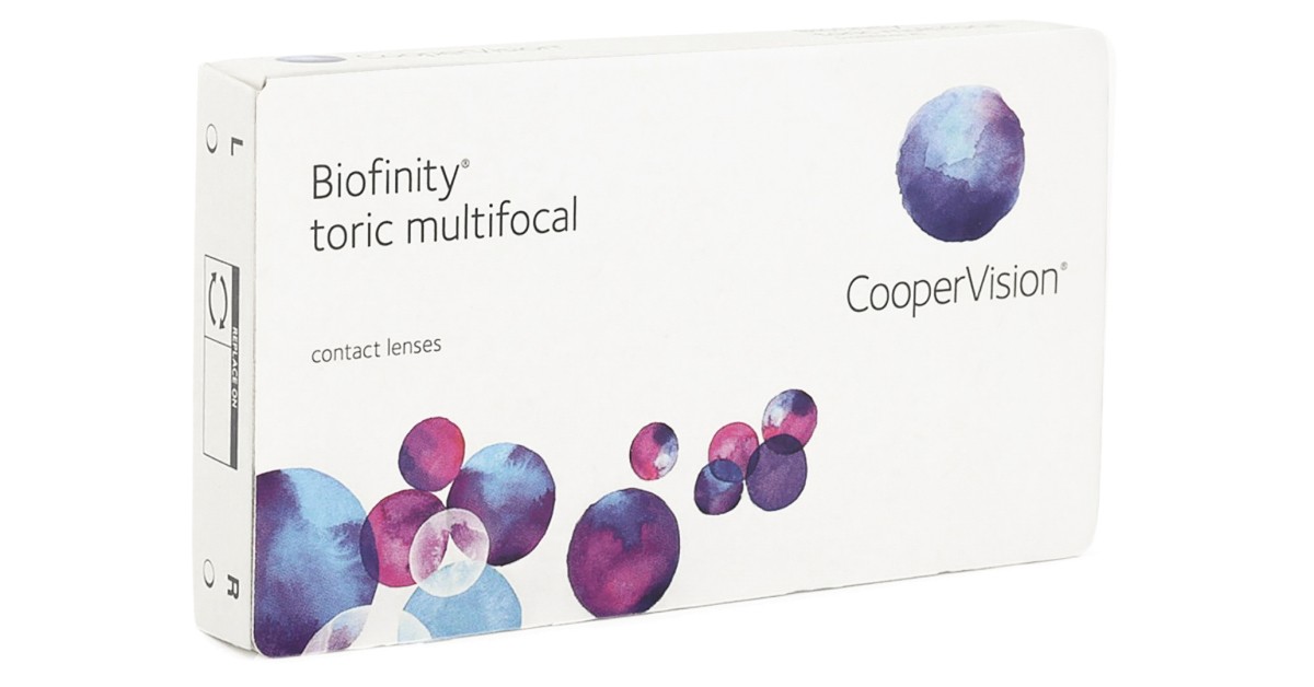 Biofinity Toric Multifocal CooperVision (3 lenti)