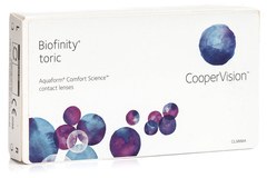 Biofinity Toric CooperVision (3 lenses)