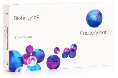Biofinity Xr CooperVision (3 lenses) CooperVision Extended Wear Contact Lenses silicone hydrogel single vision