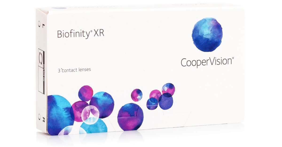 BIOFINITY  XR CooperVision (3 lentilles)