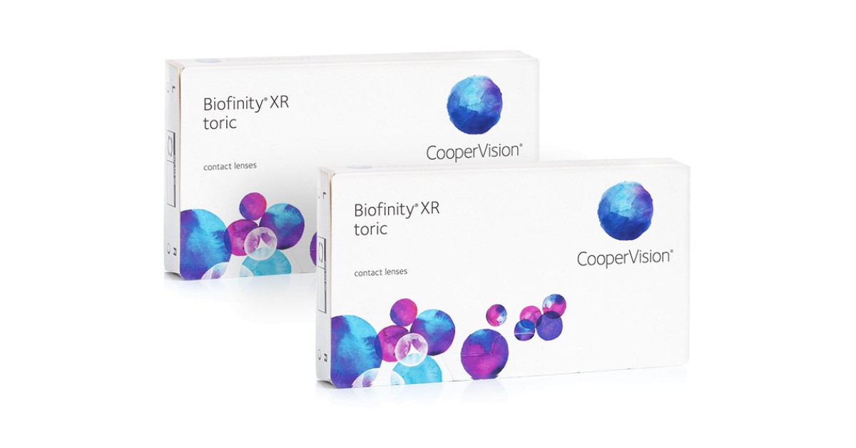 Biofinity XR Toric CooperVision (6 lenses)