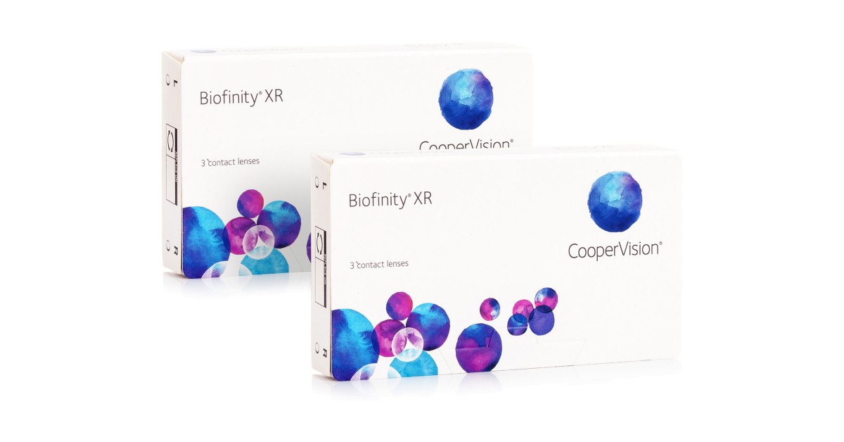 Biofinity XR CooperVision (6 linser)