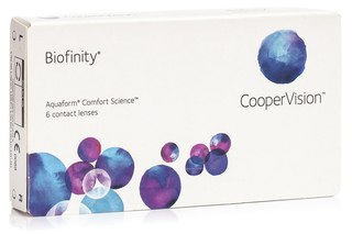 Biofinity 6 linser