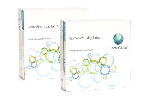 E-shop CooperVision Biomedics 1 Day Extra CooperVision (180 šošoviek)