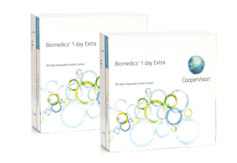 E-shop CooperVision Biomedics 1 Day Extra (180 čoček)