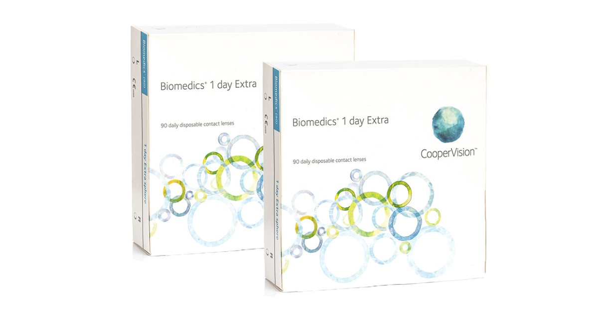 Biomedics 1 Day Extra CooperVision (180 lenses)