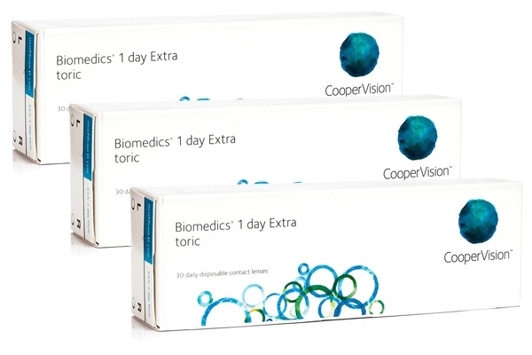 E-shop CooperVision Biomedics 1 Day Extra Toric CooperVision (90 šošoviek)