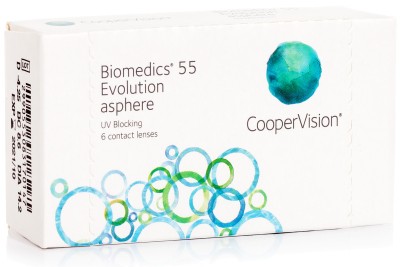 CooperVision Biomedics 55 Evolution CooperVision (6 šošoviek)