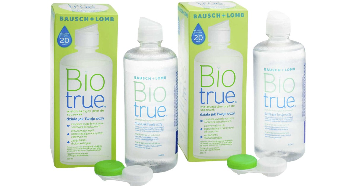 Biotrue Multi-Purpose 2 x 300 ml med linsetuier