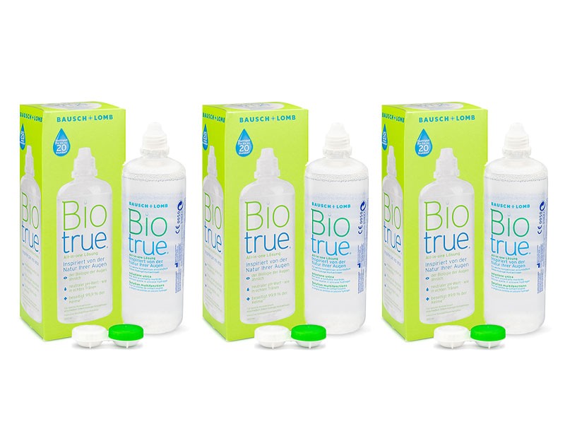 

Biotrue Multi-Purpose 3 x 300 ml avec étuis