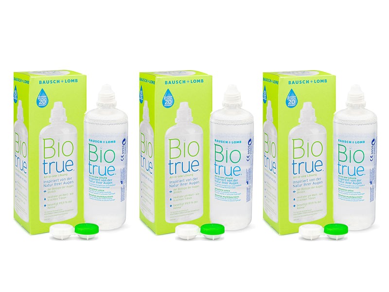Biotrue Multi-Purpose 3 x 300 ml mit Behälter