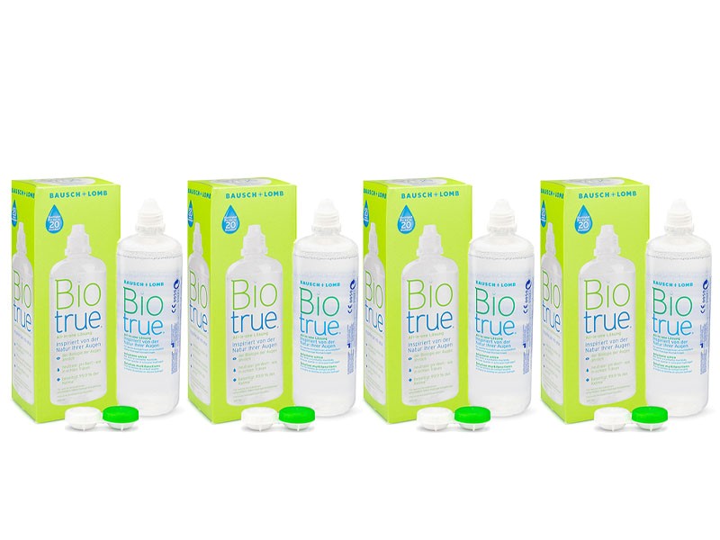 Biotrue Multi-Purpose 4 x 300 ml con portalenti