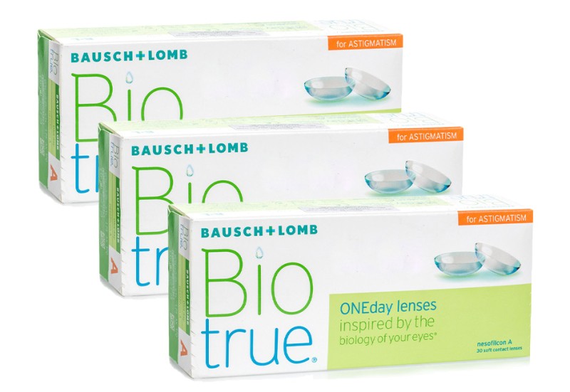 E-shop Bausch & Lomb Biotrue ONEday for Astigmatism (90 čoček)