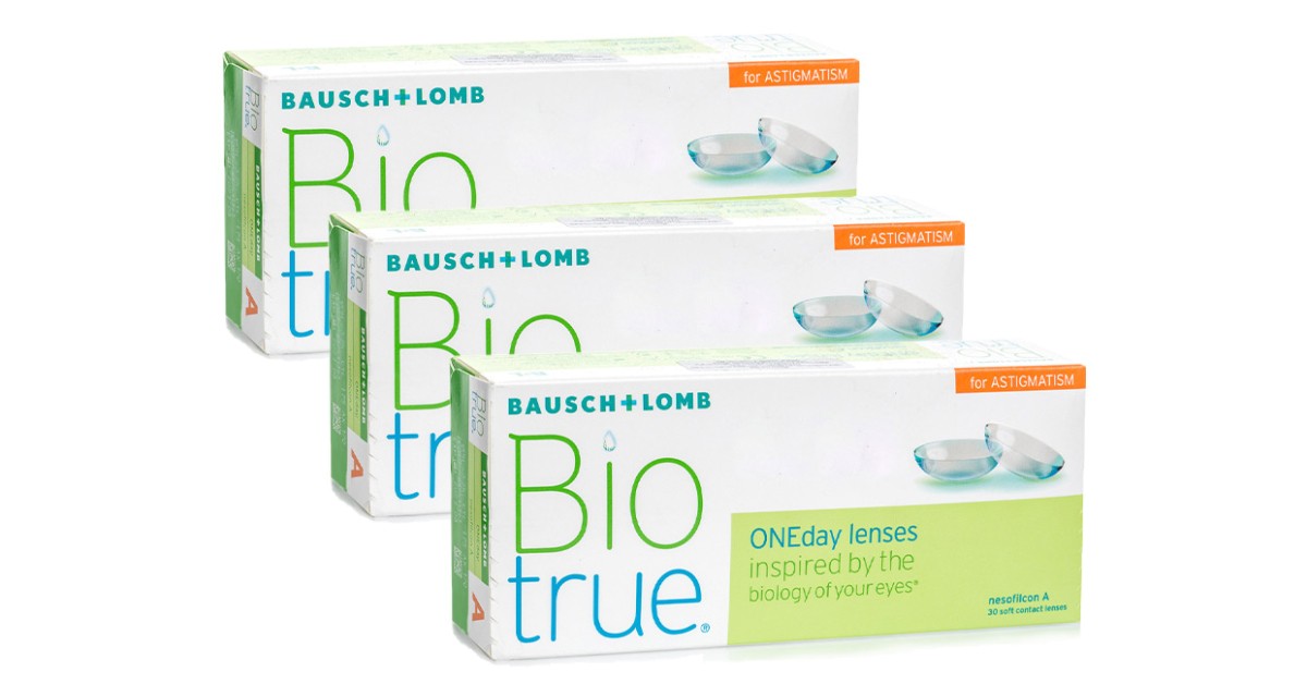 Biotrue ONEday for Astigmatism (90 lenses)