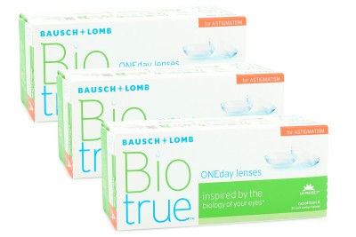 Biotrue ONEday for Astigmatism (90 Linsen)