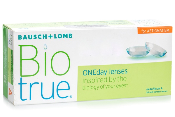E-shop Bausch & Lomb Biotrue ONEday for Astigmatism (30 šošoviek)
